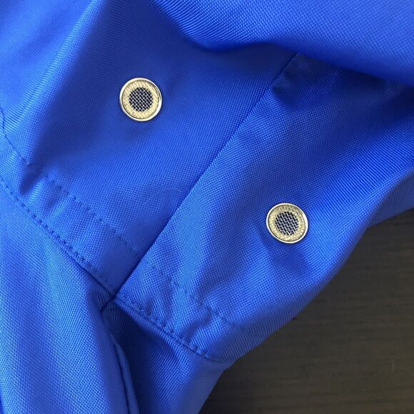 Vtg Obermeyer Caribou Anorak Jacket Pullover Jacket Small Blue Light Weight - Picture 7 of 12